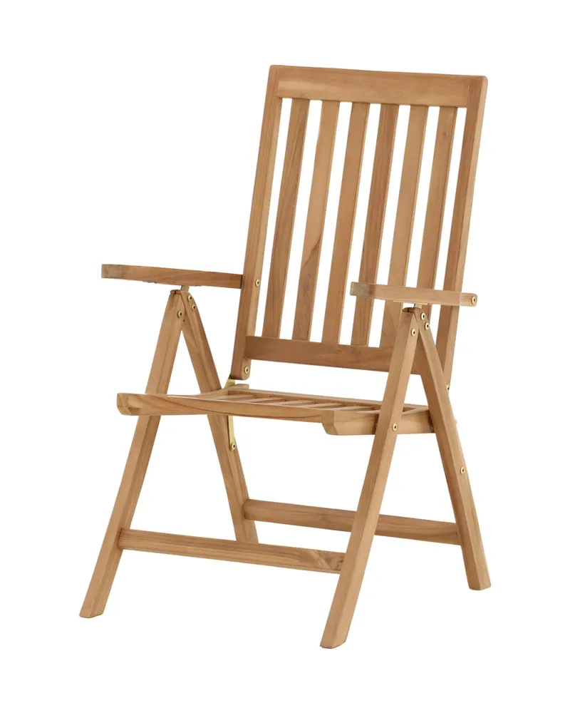Kenya Gartenstuhl Hochlehner aus Teak, Ansicht 2