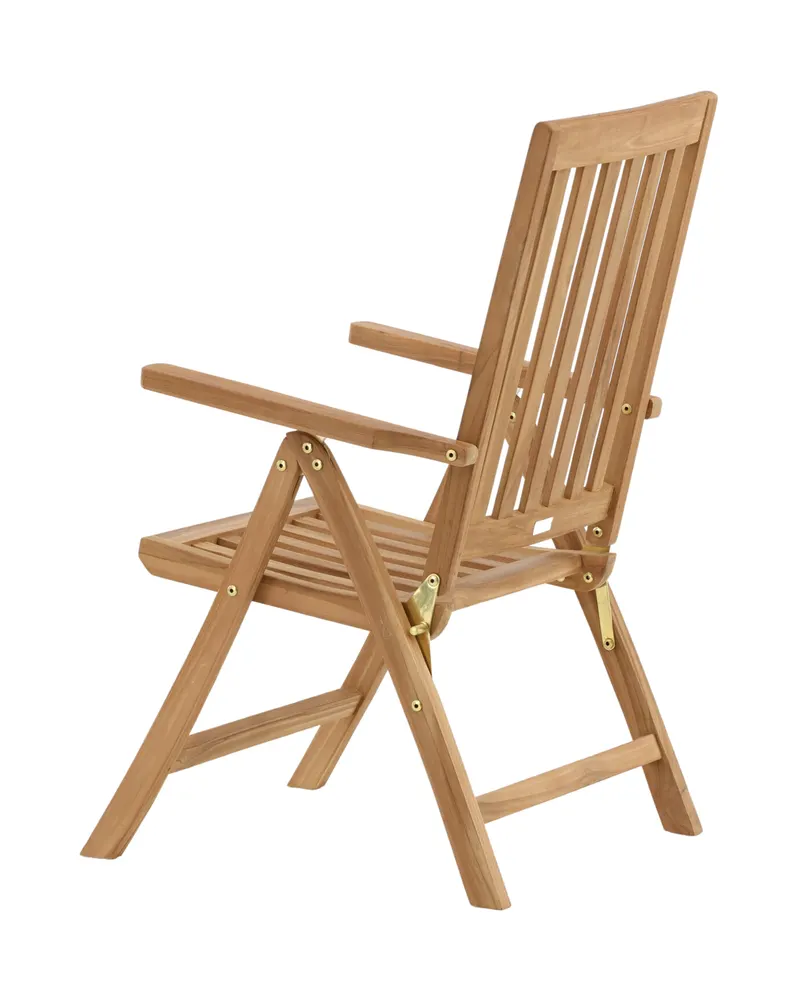 Kenya Gartenstuhl Hochlehner aus Teak, Ansicht 5