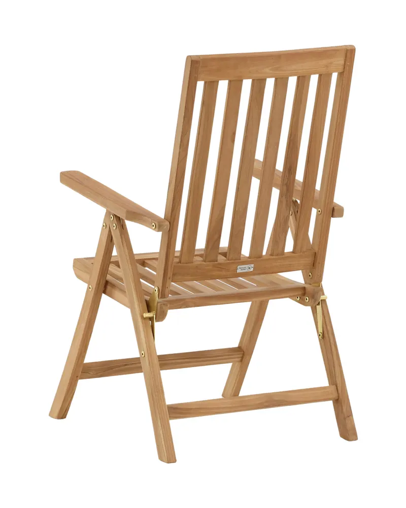 Kenya Gartenstuhl Hochlehner aus Teak, Ansicht 6
