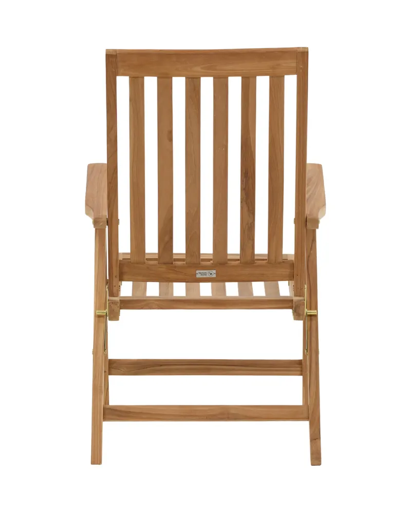 Kenya Gartenstuhl Hochlehner aus Teak, Ansicht 7