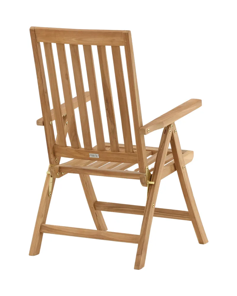 Kenya Gartenstuhl Hochlehner aus Teak, Ansicht 8
