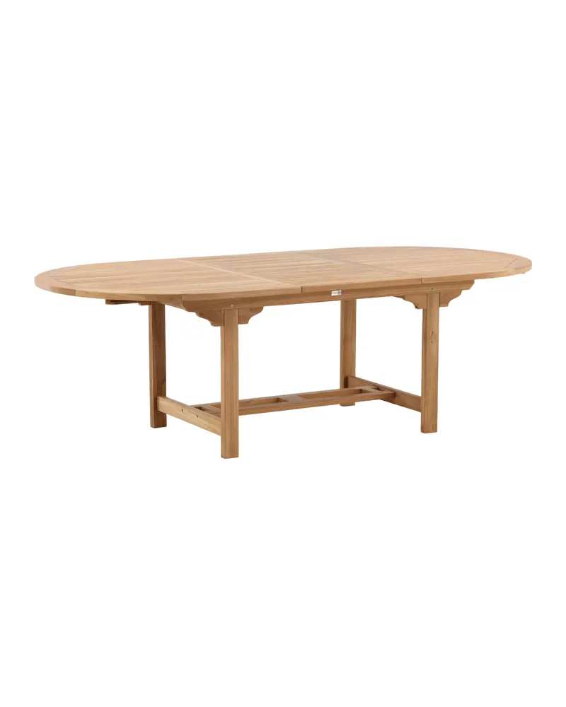 Kenya ovaler Gartentisch aus Teak mit Butterflyauszug, Ansicht 18