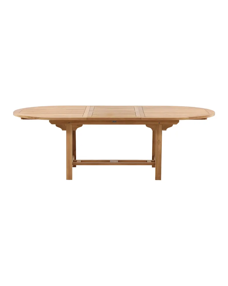Kenya ovaler Gartentisch aus Teak mit Butterflyauszug, Ansicht 19