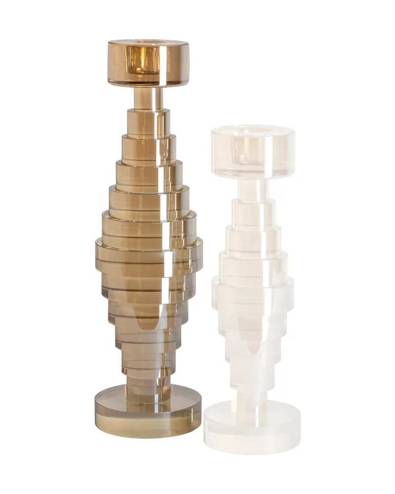 Kerzenständer Bryn groß in Champagne von Richmond Interiors, Produktansicht 2