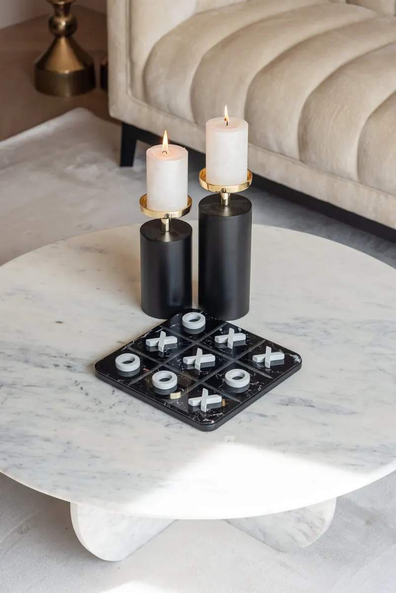 Trixi, Schwarz/Weiß von Richmond Interiors, Wohnbeispiel 10, im Wohnraum