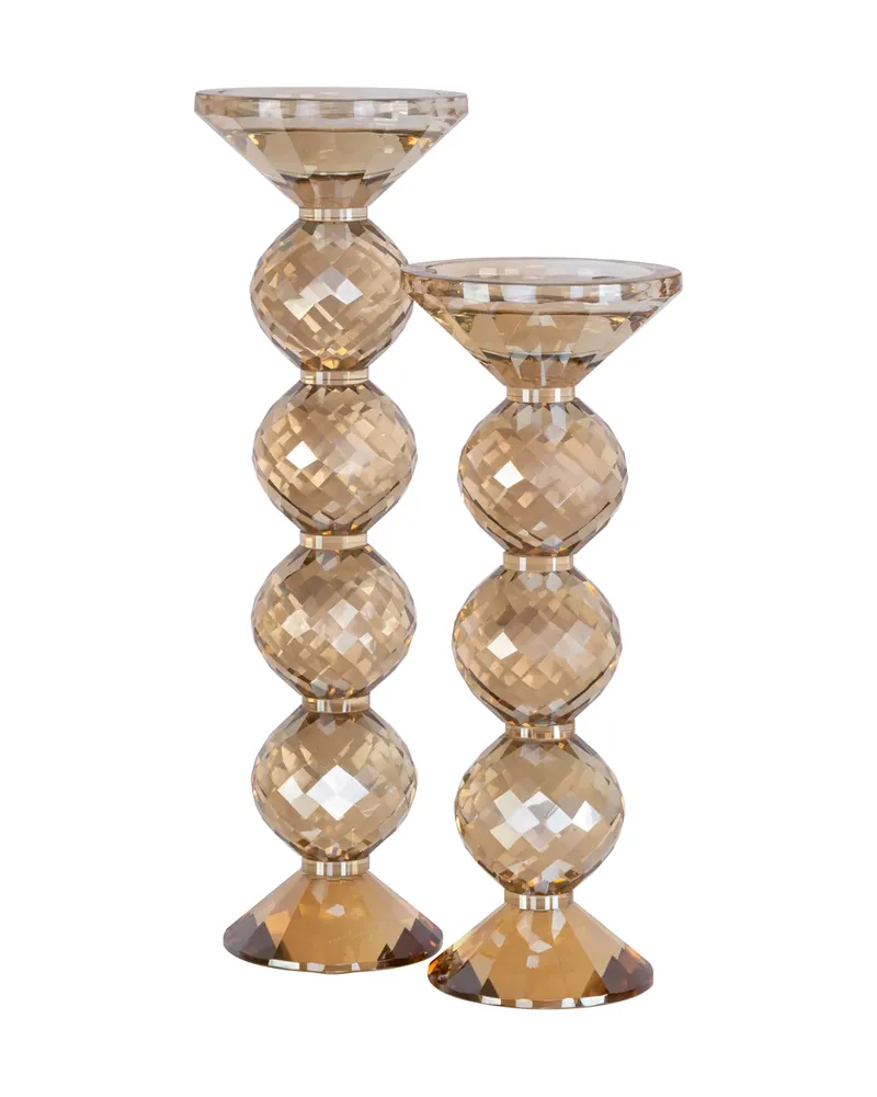 Kerzenständer Channah groß in Champagne von Richmond Interiors, Produktansicht 3