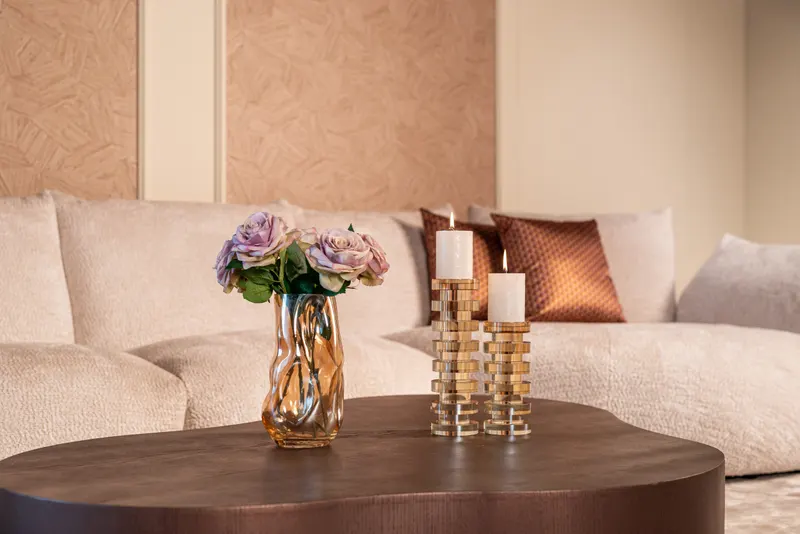 Couchtisch Bogor Bronzefarben 2er-Set von Richmond Interiors, Wohnbeispiel 11, im Wohnraum