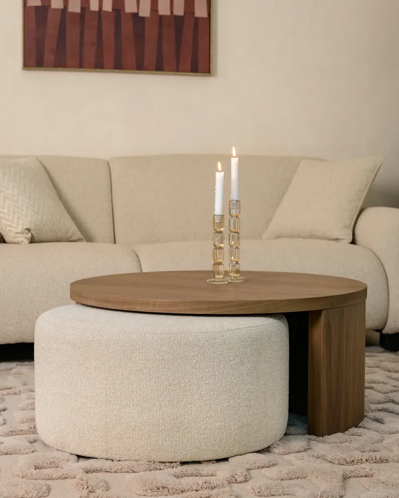 Kerzenständer Dita Champagne groß von Richmond Interiors, Wohnbeispiel 5, im Wohnraum