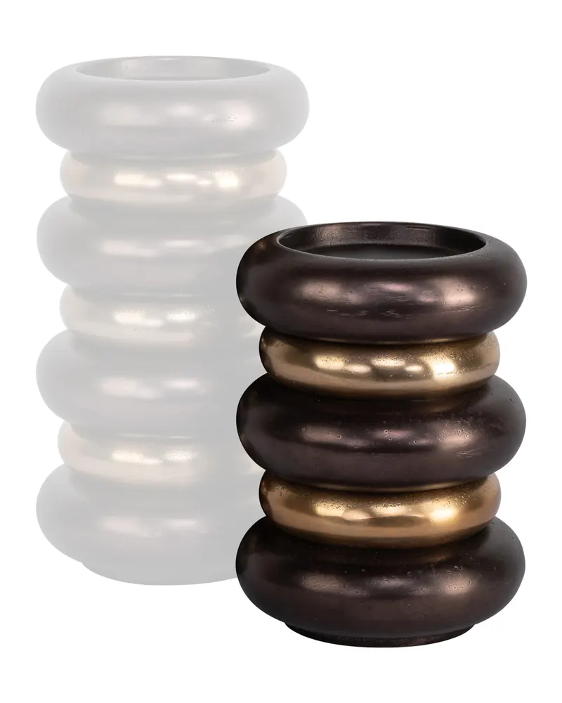 Kerzenständer Eve, Bronzefarben, klein von Richmond Interiors, Produktansicht 2