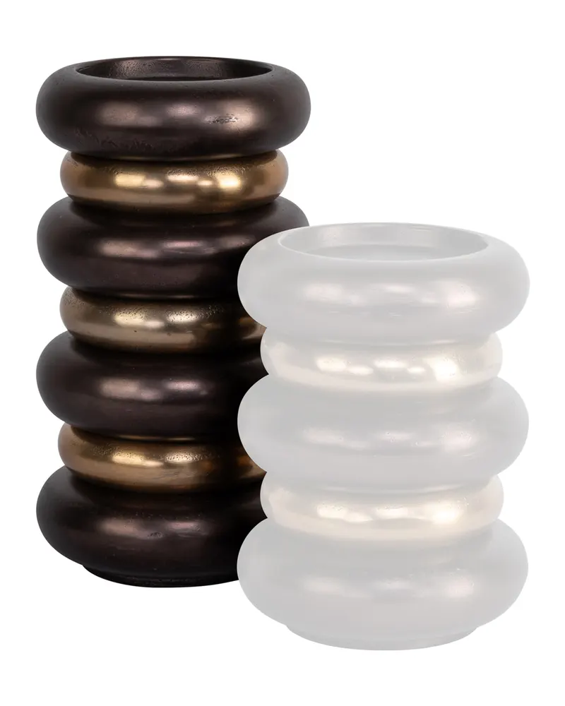Kerzenständer Eve, Bronzefarben, groß von Richmond Interiors, Produktansicht 2