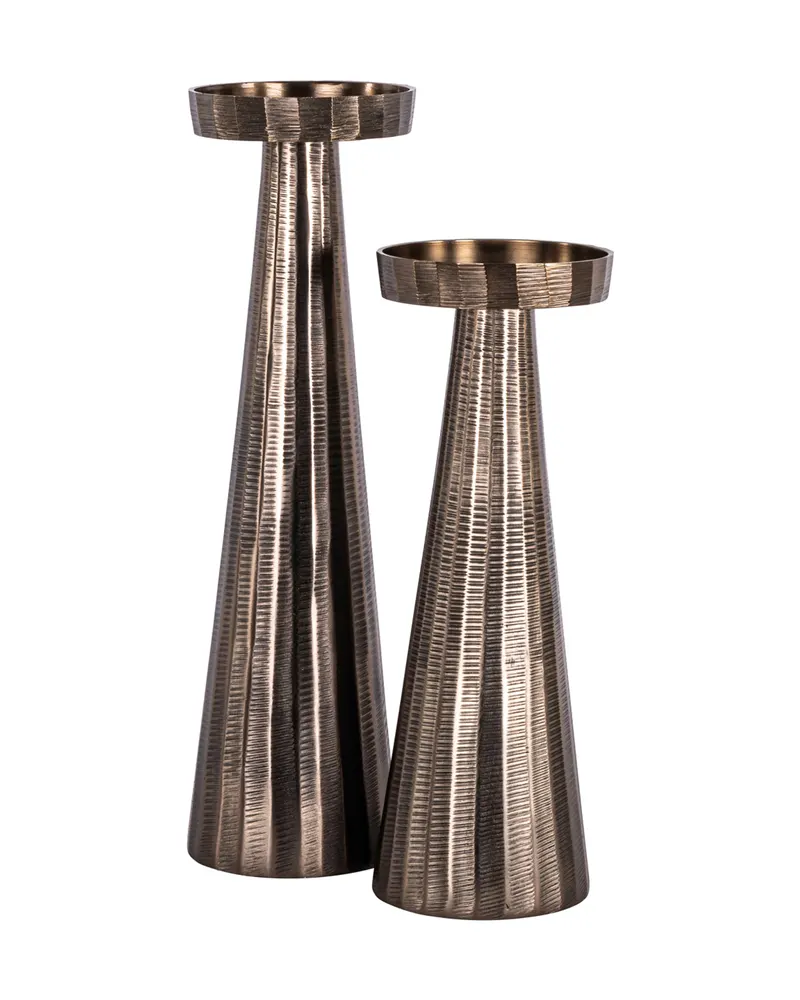 Kerzenständer Evola, Bronzefarben von Richmond Interiors, Produktansicht 3