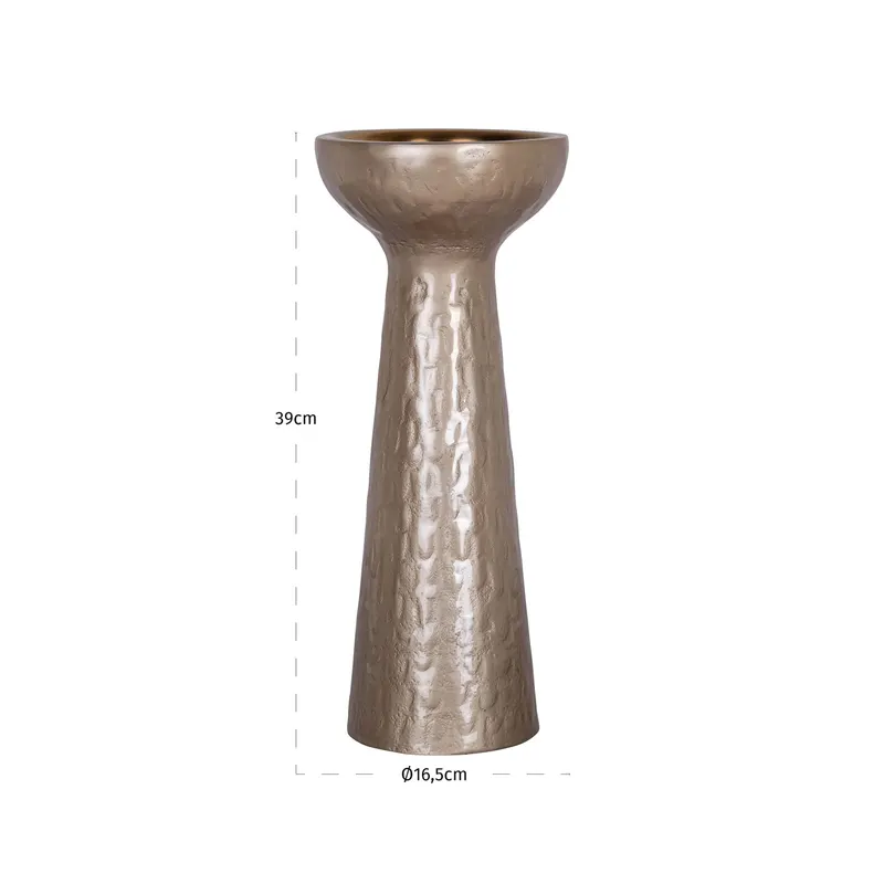 Kerzenständer Juana klein, beige von Richmond Interiors, Maßzeichnung 6