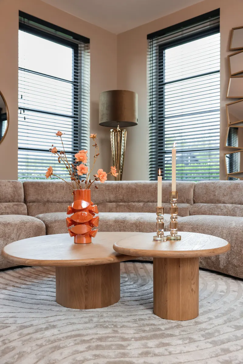 Teppich Lexy, Naturfarben, 200 × 300 cm von Richmond Interiors, Wohnbeispiel 7, im Wohnraum
