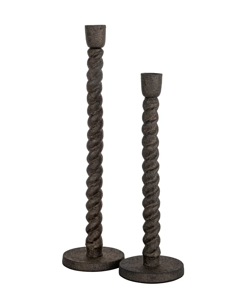 Kerzenständer Milena, Antik-Messing, groß von Richmond Interiors, Produktansicht 3