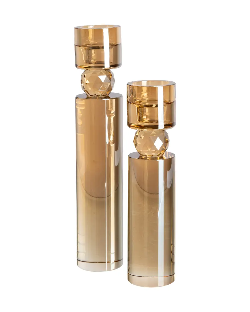 Kerzenständer Piper, Champagne, klein von Richmond Interiors, Produktansicht 3