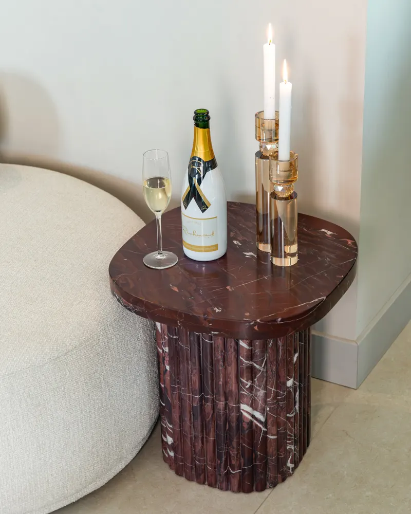 Kerzenständer Piper, Champagne, groß von Richmond Interiors, Wohnbeispiel 4, im Wohnraum