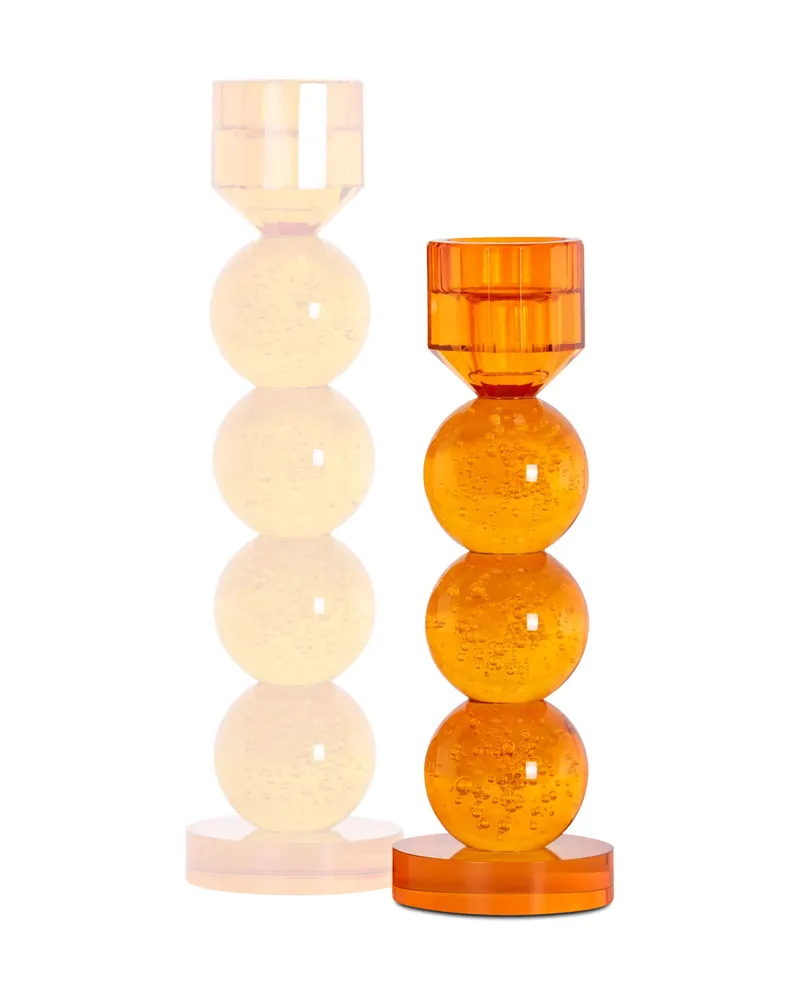Kerzenständer Raylan klein, Orange von Richmond Interiors, Produktansicht 2