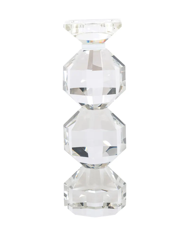 Kerzenständer Safia, Klar transparent, klein von Richmond Interiors