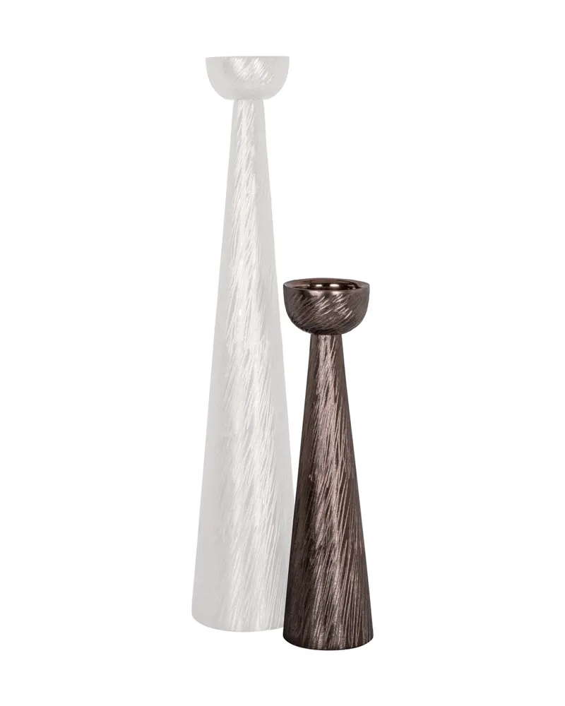 Kerzenständer Saphira Smoke klein von Richmond Interiors, Produktansicht 2