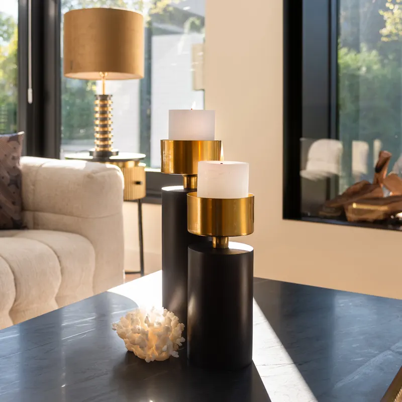 Kerzenständer Tess klein von Richmond Interiors, Wohnbeispiel 4, im Wohnraum