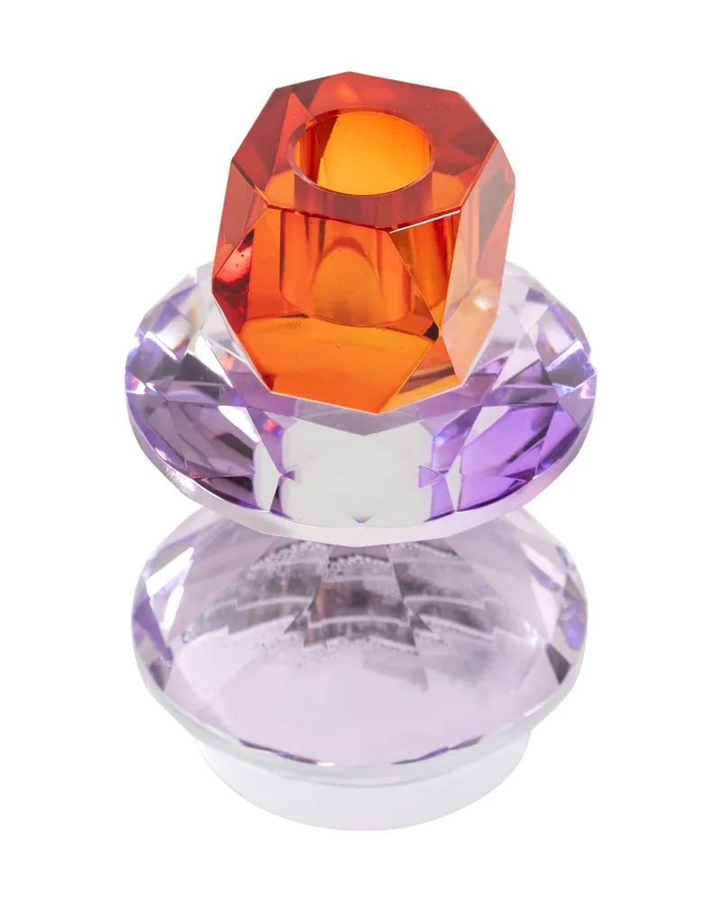 Kerzenständer Yalena klein, violett von Richmond Interiors, Produktansicht 2
