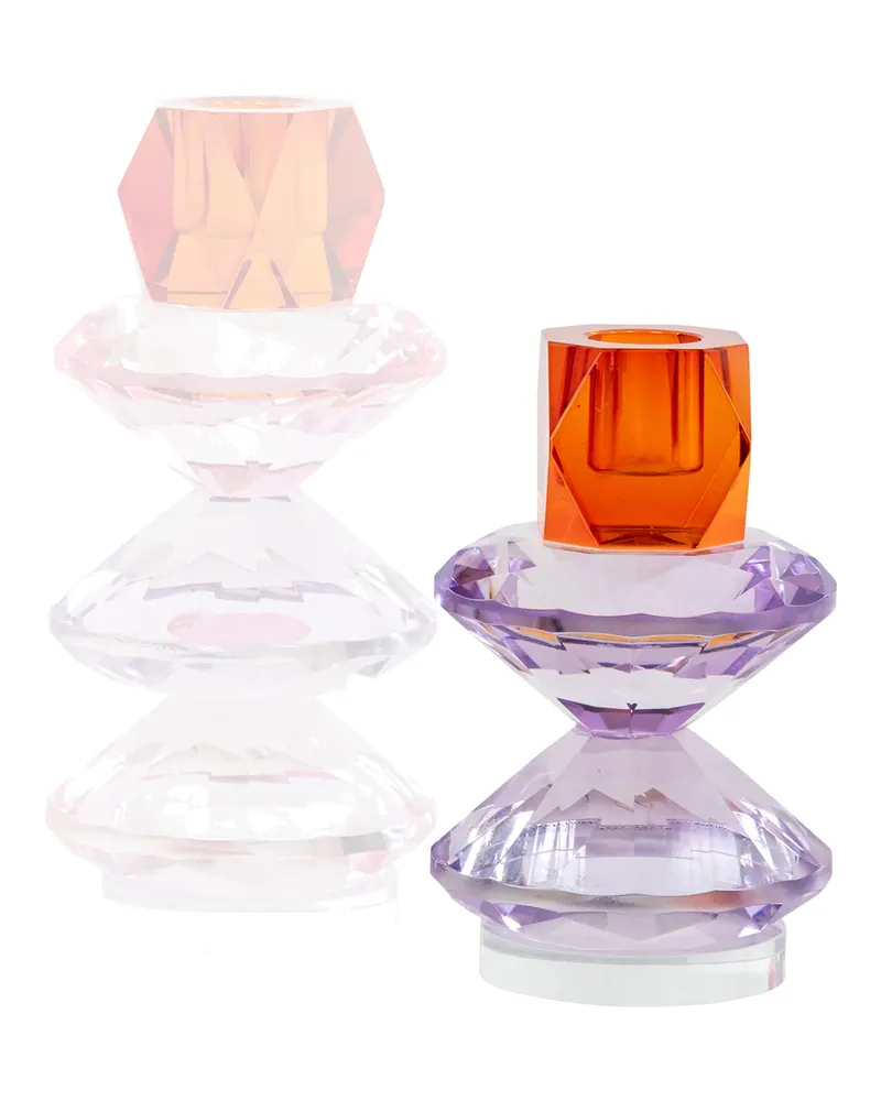 Kerzenständer Yalena klein, violett von Richmond Interiors, Produktansicht 4