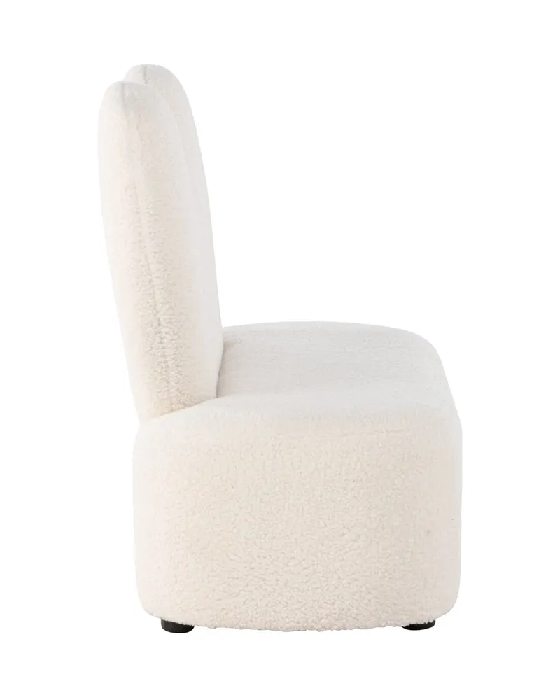 Kids Kindersofa mit Rückenlehne in Herzform, Ansicht 4