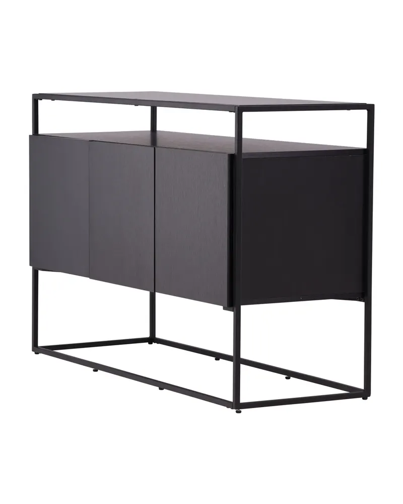 Kingsport Sideboard mit Stahlrahmen in Schwarz, Ansicht 6