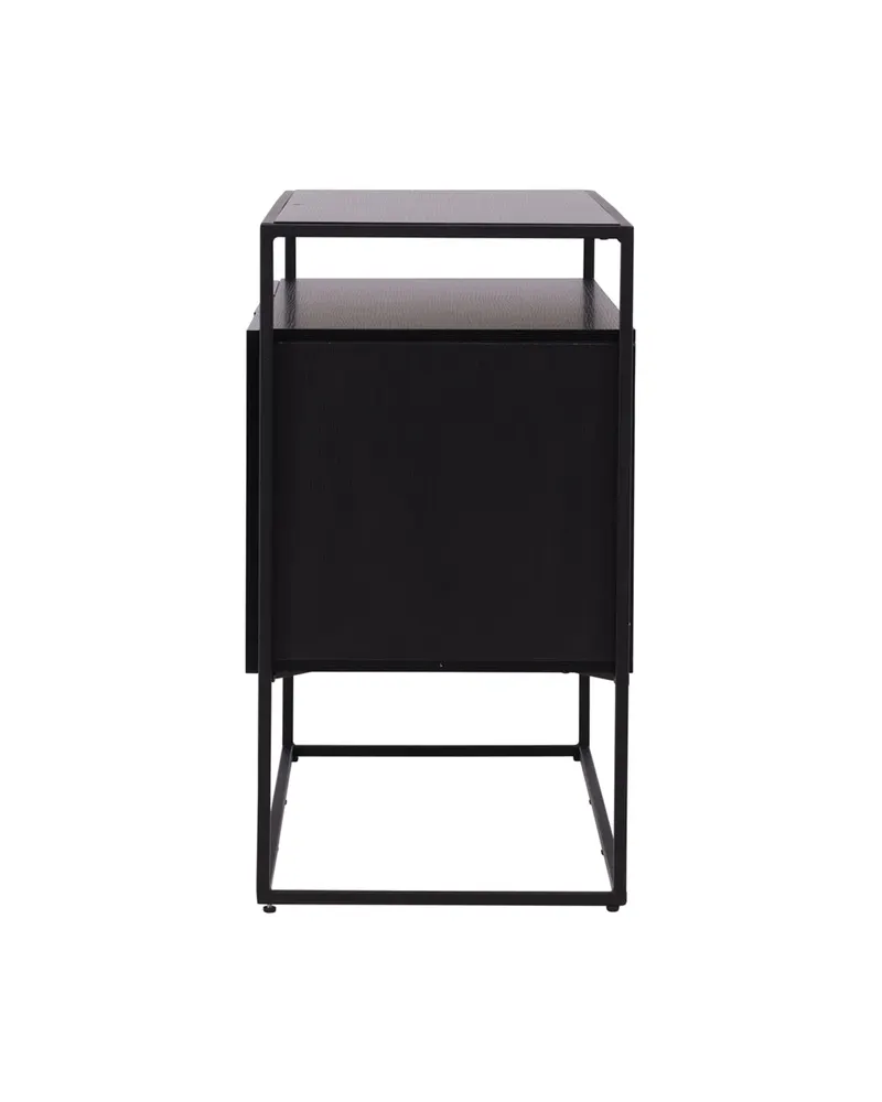 Kingsport Sideboard mit Stahlrahmen in Schwarz, Ansicht 7