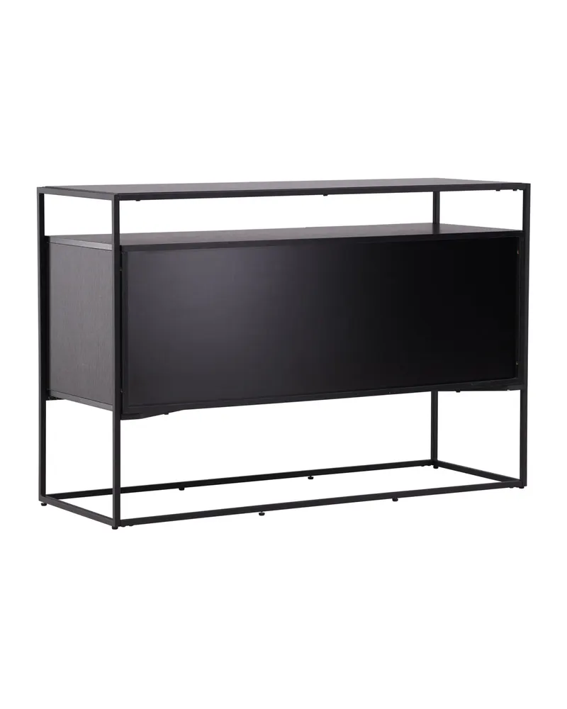 Kingsport Sideboard mit Stahlrahmen in Schwarz, Ansicht 9