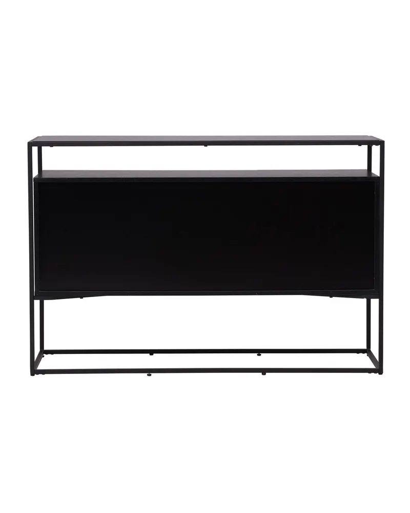 Kingsport Sideboard mit Stahlrahmen in Schwarz, Ansicht 10