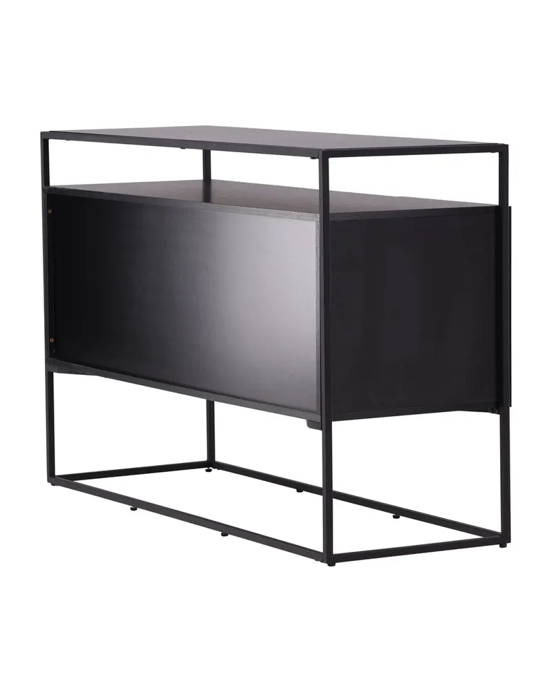 Kingsport Sideboard mit Stahlrahmen in Schwarz, Ansicht 12