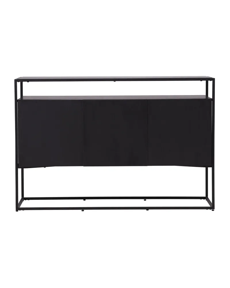 Kingsport Sideboard mit Stahlrahmen in Schwarz, Ansicht 5
