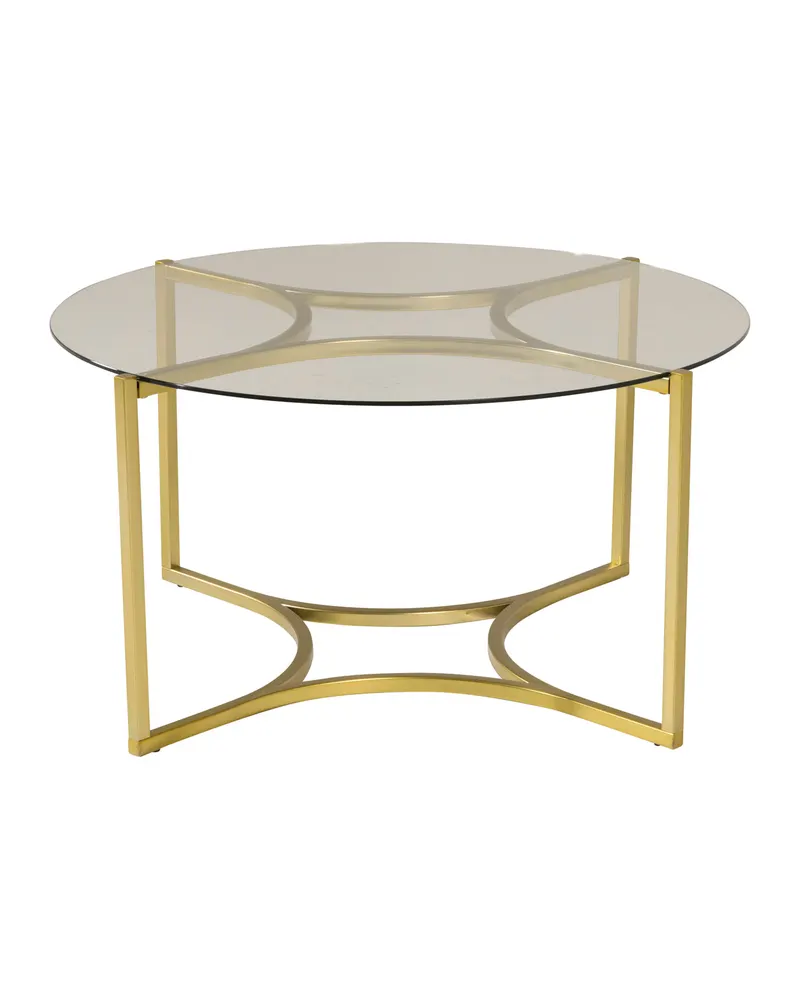Kivik runder Couchtisch Ø 90 cm mit Glasplatte, Ansicht 2