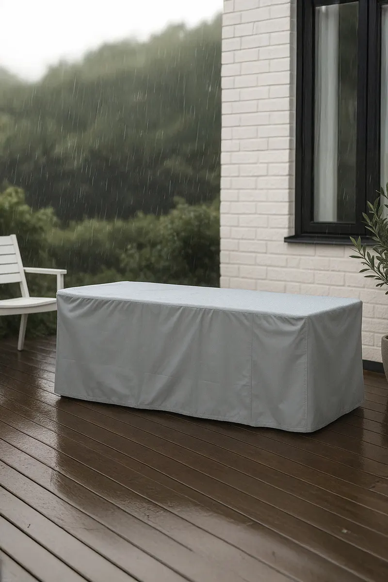 Klas Schutzhülle für Gartenmöbel in 180 × 50 × 60 cm, im Wohnraum