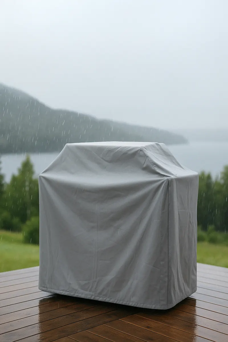 Klas Schutzhülle für Gartenmöbel in 150 × 100 × 70 cm, im Wohnraum