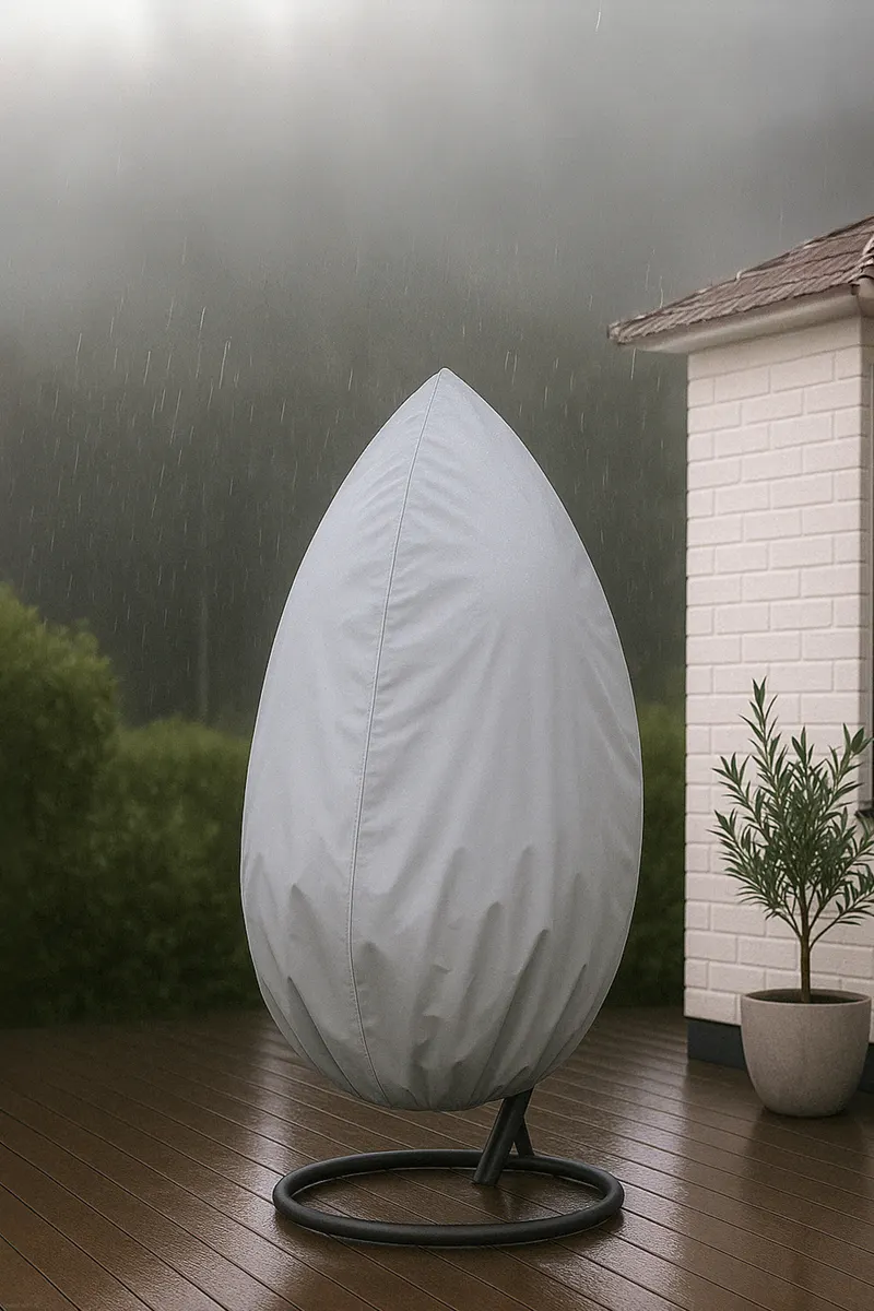 Klas Schutzhülle für Gartenmöbel in 120 × 200 × 120 cm, im Wohnraum