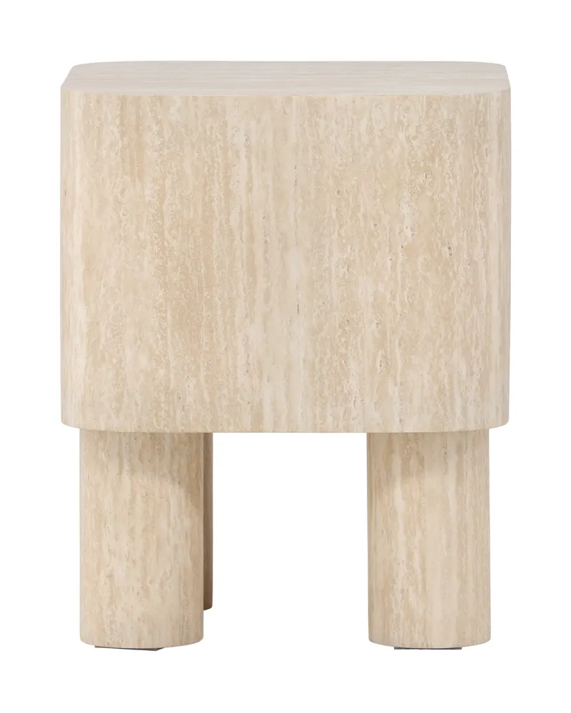 Klirou quadratischer Beistelltisch, Ansicht 4