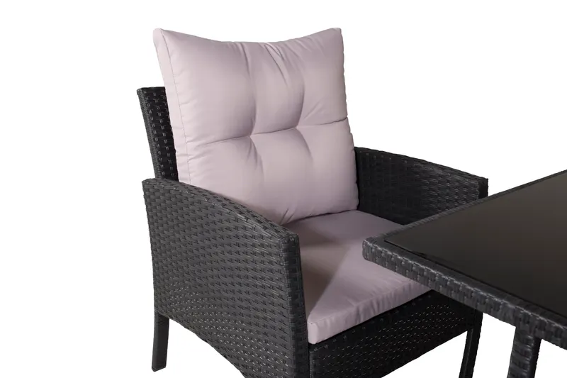 Knock Gartenlounge mit Esstisch und Hockern, Ansicht 3