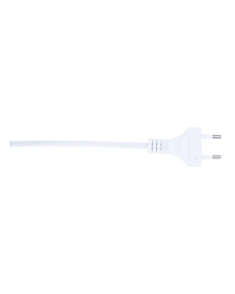 Kona Tischlampe mit Dreibein aus Kautschukholz in 25 × 51 × 18 cm, Weiß, Ansicht 2