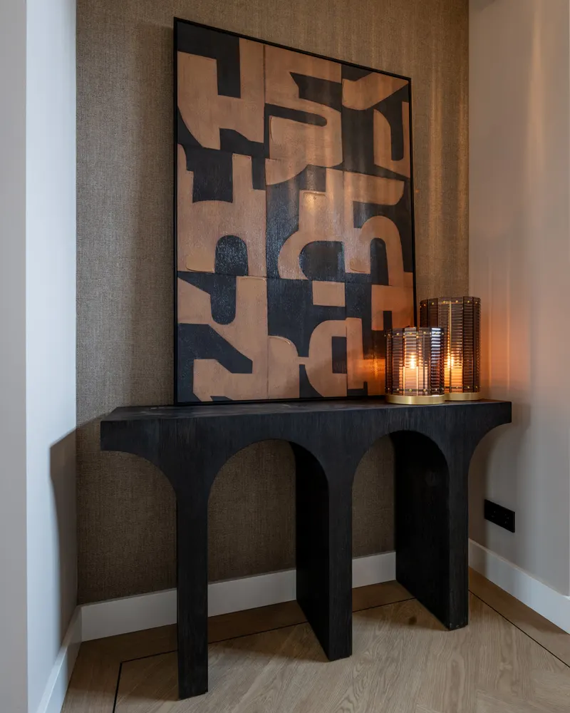 Konsolentisch Ashford, Dunkelbraun von Richmond Interiors, Wohnbeispiel 10, im Wohnraum