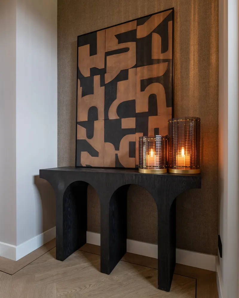 Konsolentisch Ashford, Dunkelbraun von Richmond Interiors, Wohnbeispiel 9, im Wohnraum