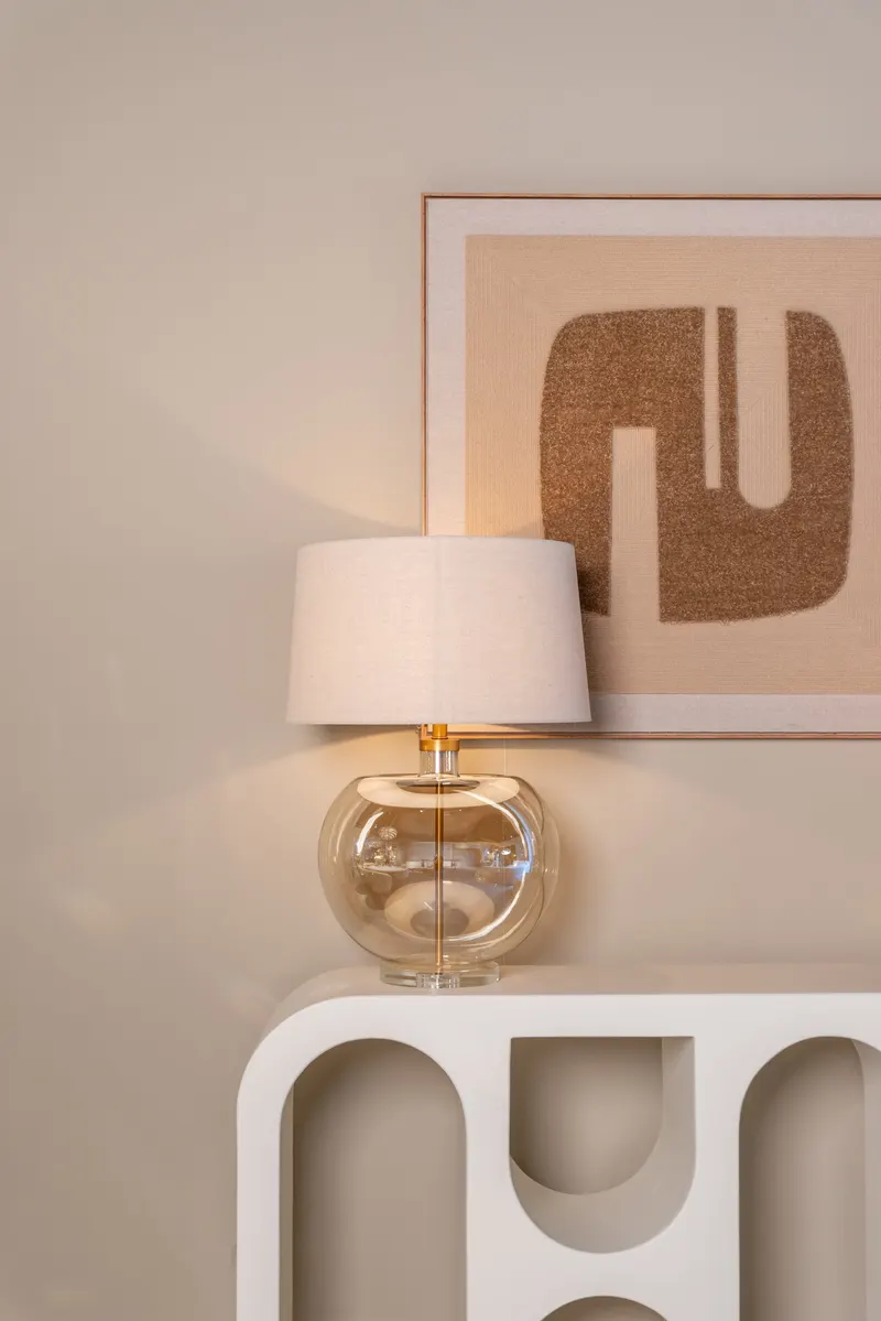 Konsolentisch Bloomstone Weiß von Richmond Interiors, Wohnbeispiel 5, im Wohnraum