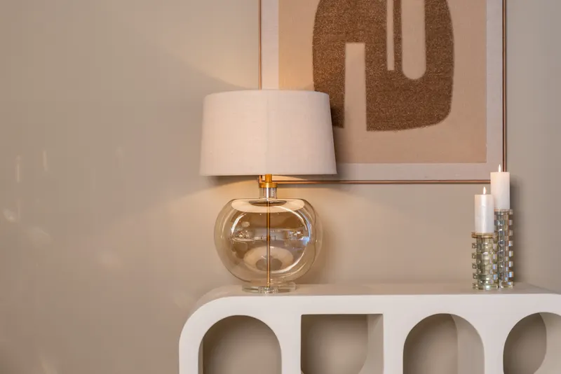 Konsolentisch Bloomstone Weiß von Richmond Interiors, Wohnbeispiel 6, im Wohnraum