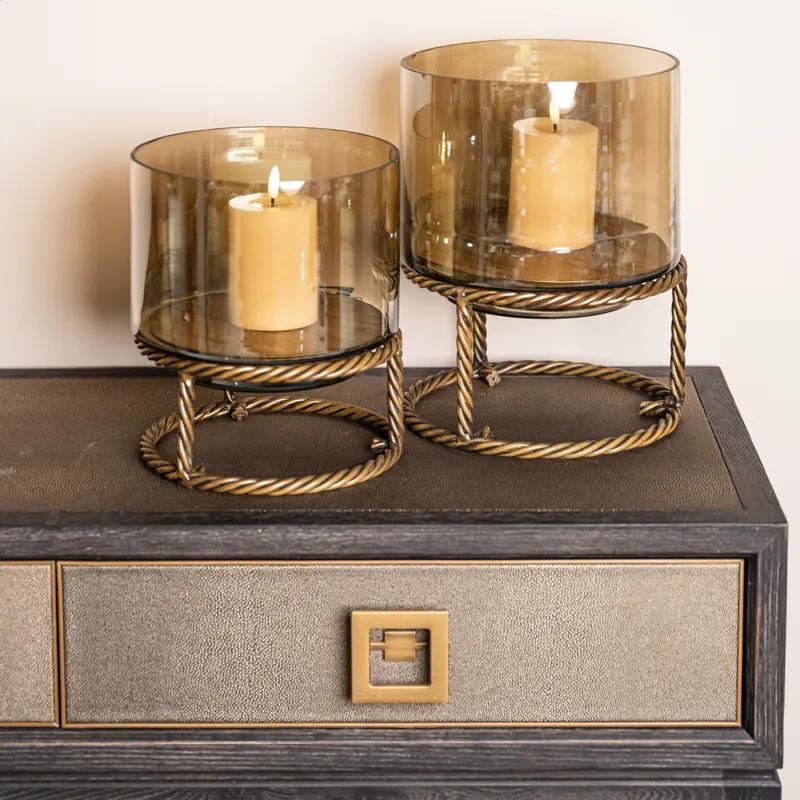 Konsolentisch Bloomville, Brass Shagreen von Richmond Interiors, Wohnbeispiel 12, im Wohnraum