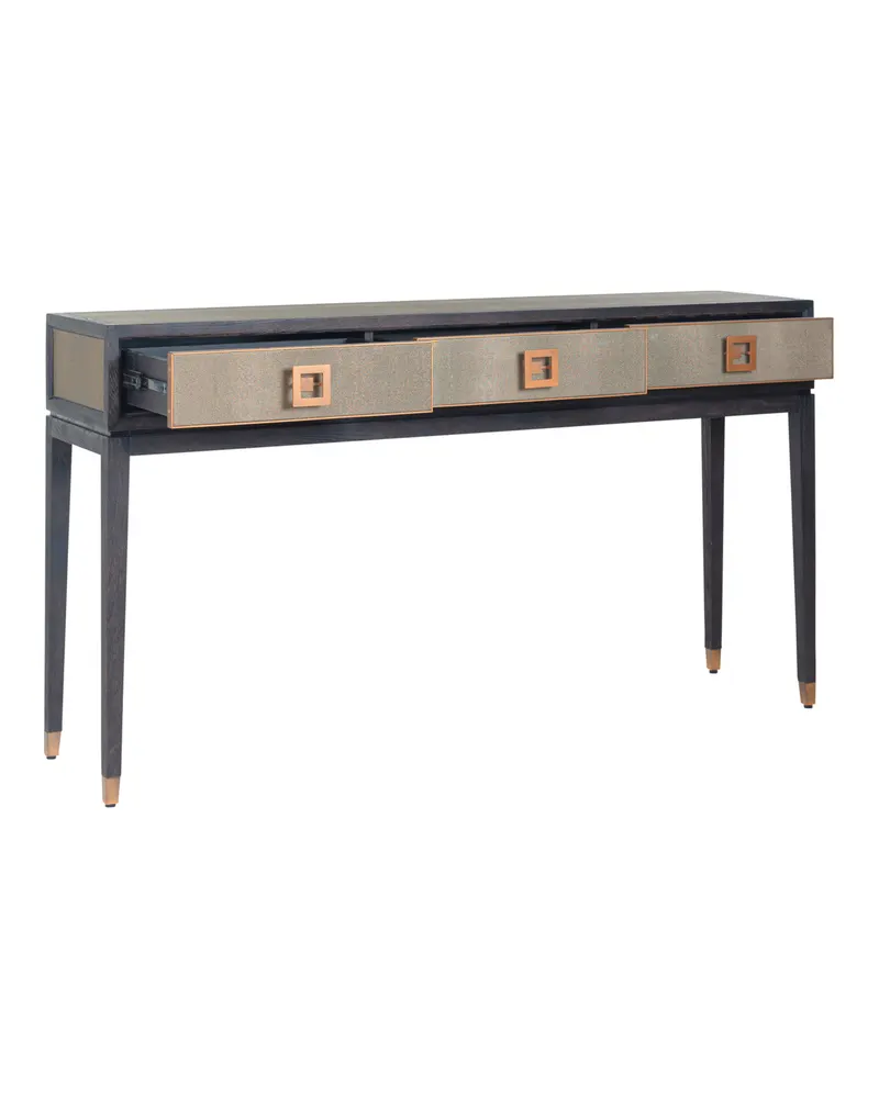 Konsolentisch Bloomville, Brass Shagreen von Richmond Interiors, Produktansicht 4