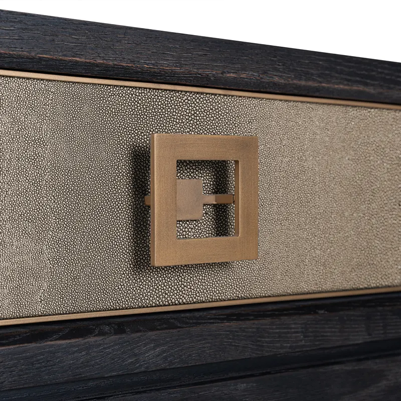 Konsolentisch Bloomville, Brass Shagreen von Richmond Interiors, Produktansicht 8