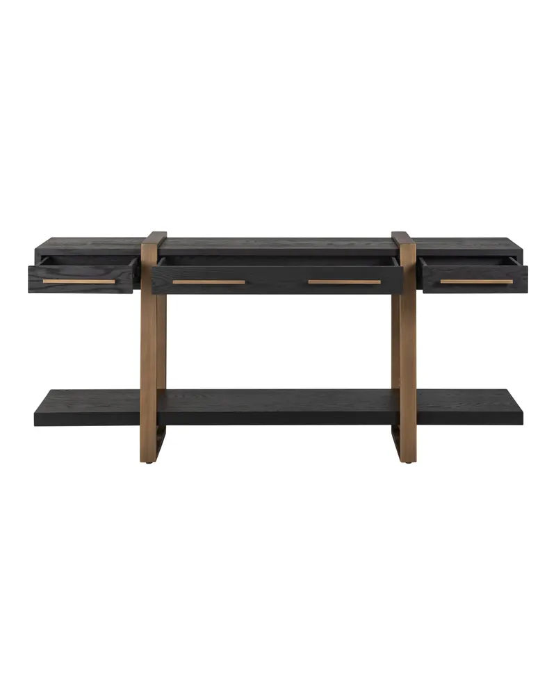 Konsolentisch Cambon, Dunkles Kaffeebraun von Richmond Interiors, Produktansicht 2