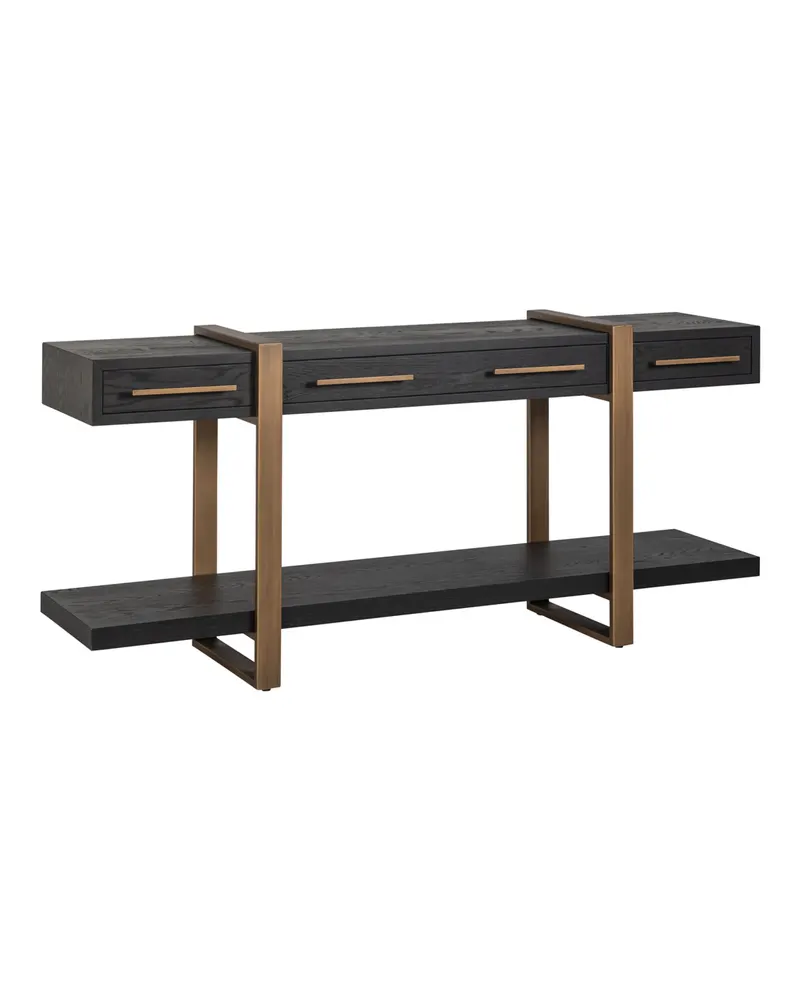 Konsolentisch Cambon, Dunkles Kaffeebraun von Richmond Interiors, Produktansicht 3