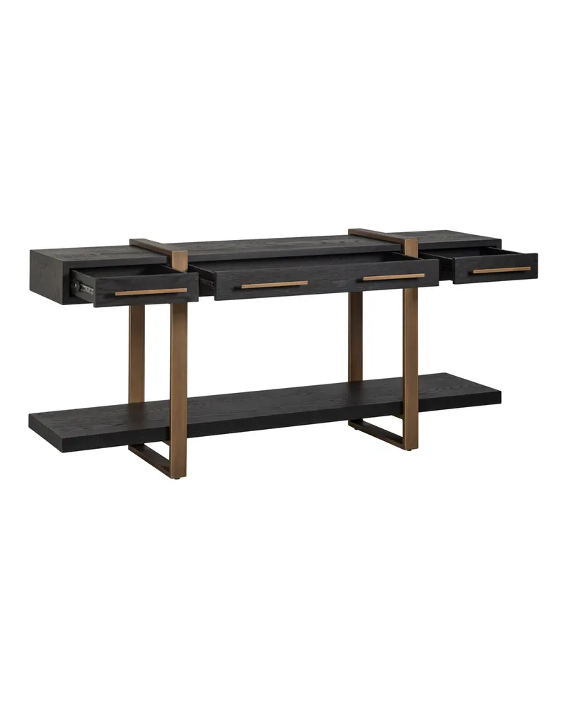 Konsolentisch Cambon, Dunkles Kaffeebraun von Richmond Interiors, Produktansicht 5